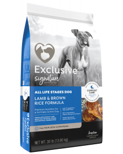 Exclusive Signature All Life Stages Dog Lamb & Rice 30lb Bag 