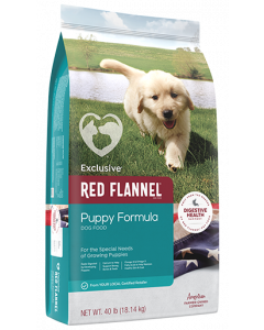 Red Flannel Puppy 40lb