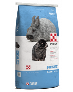 Purina Fibre3 Rabbit Feed 50LB Bag